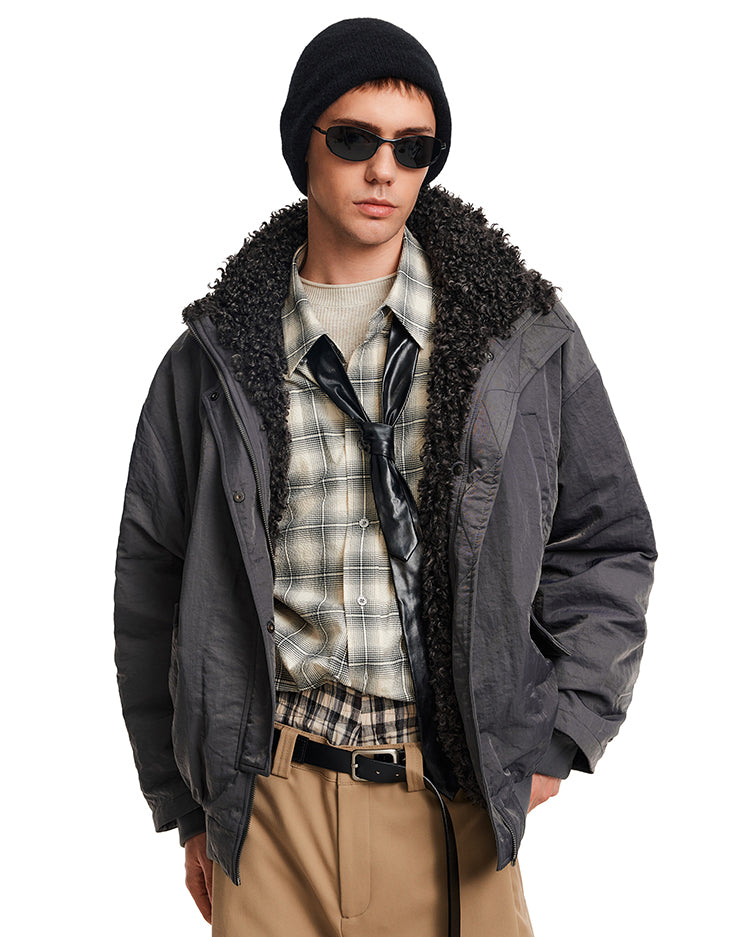 MADWITCH SHEARLING PUFF COAT #8815A285