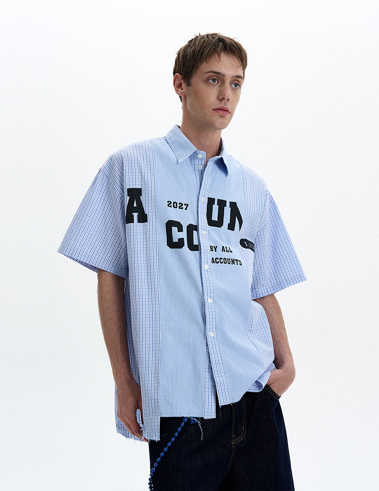 MADWIT RAW EDGE SHIRT #SS328
