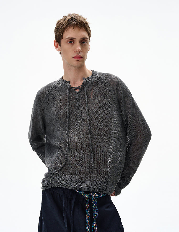 MADWITCH UNISEX EARLY FALL KNIT LONG SLEEVE #MY001-S