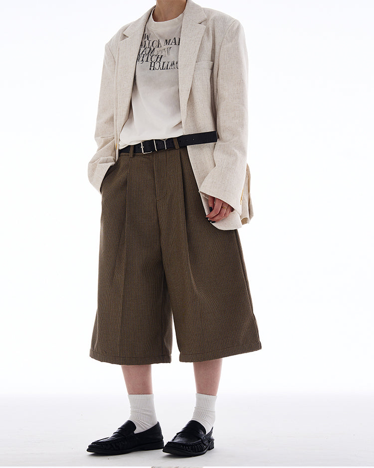 MADWITCH VINTAGE OLD MONEY STYLE SHORTS #L803