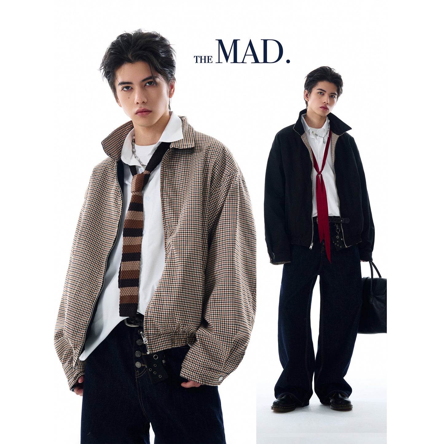 MADWITCH REVERSIBLE CASUAL JACKET #W195