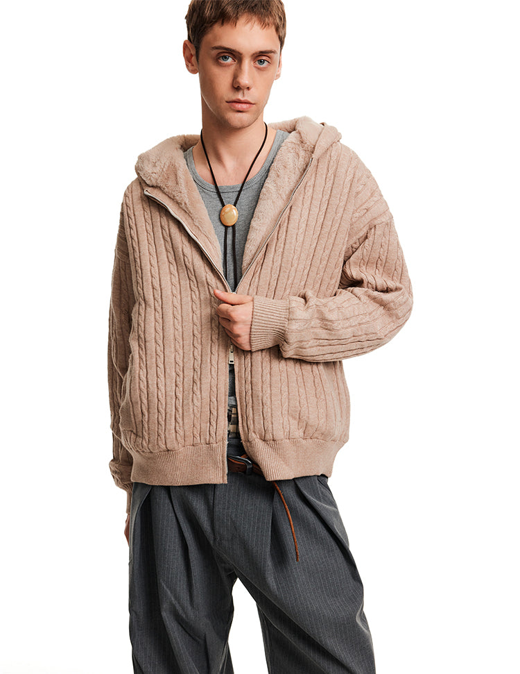 MADWITCH TWIST SHEAR COAT #MF3395