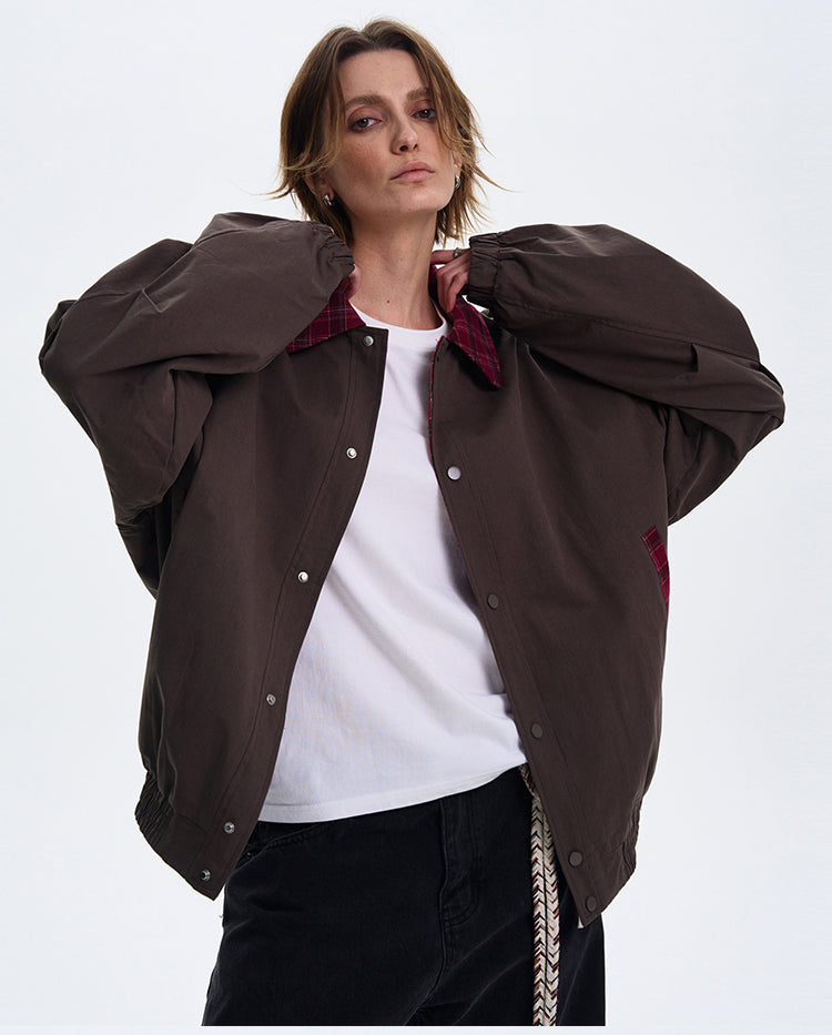 MADWITCH PLAID WORKWEAR JACKET #N1353
