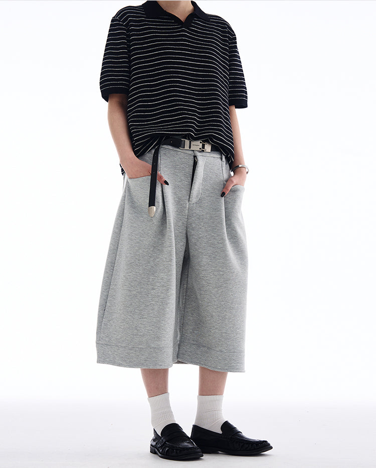 MADWITCH CLEANFIT CASUAL CROPPED PANTS #L538