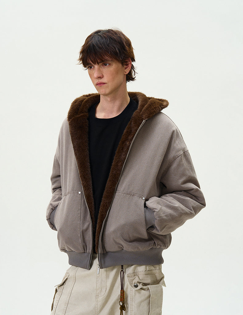 MADWITCH VINTAGE FLEECE LINED JACKET #SD06
