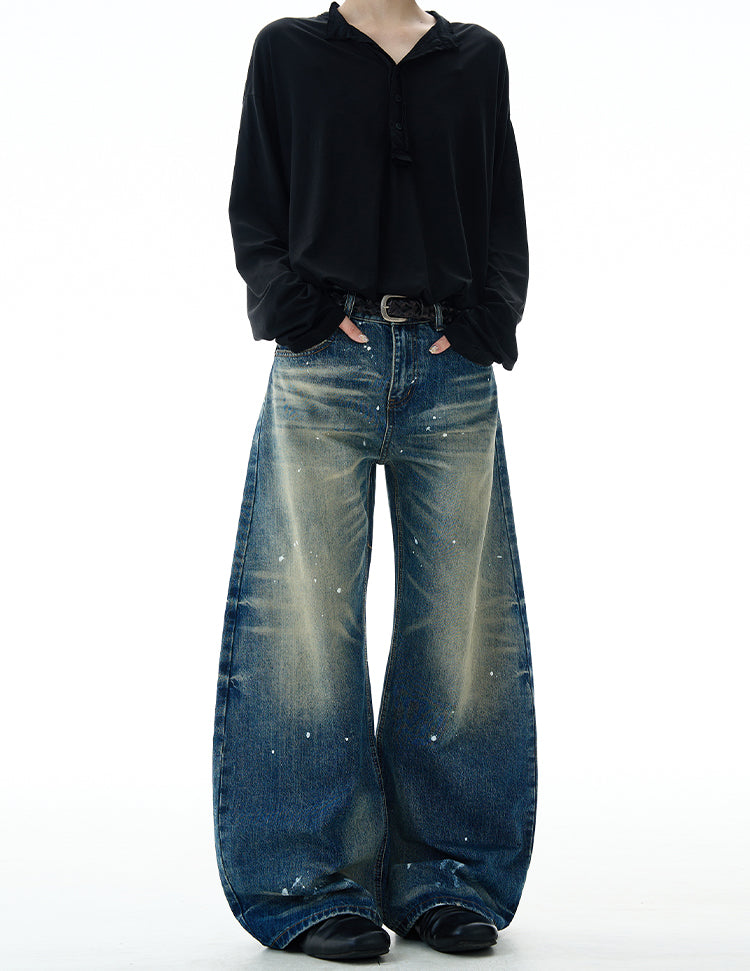 MADWITCH STREET BAGGY JEANS #G6866