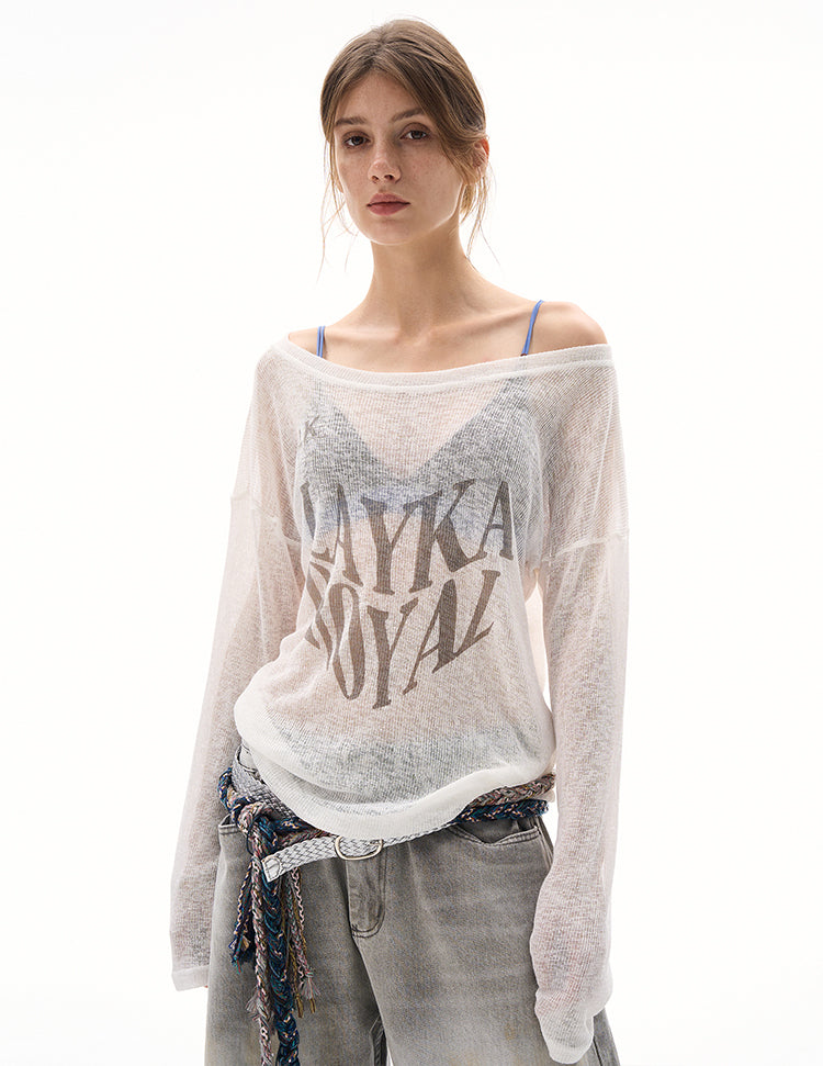 MADWITCH SHEER INSTA-WORTHY TOPS #TX295