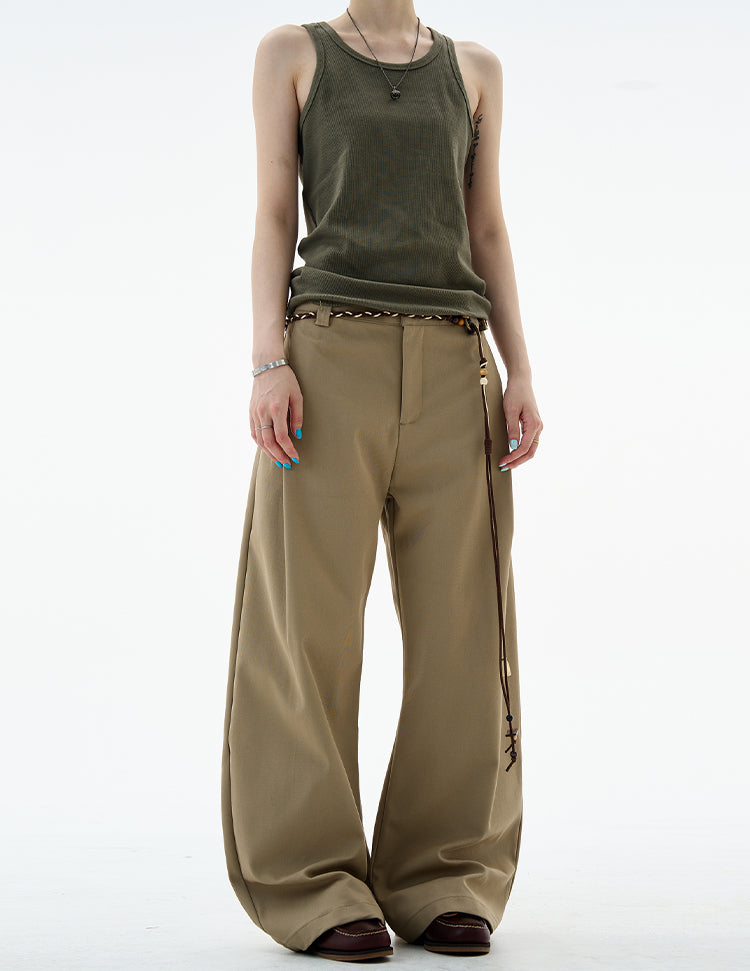 MADWITCH RELAXED WIDE LEG PANTS #CK6862
