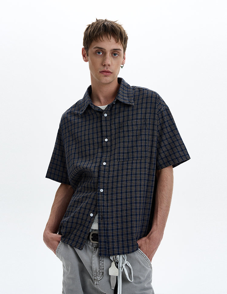 MADWITCH CONTRAST COLLAR SHIRT #CR230/CR232