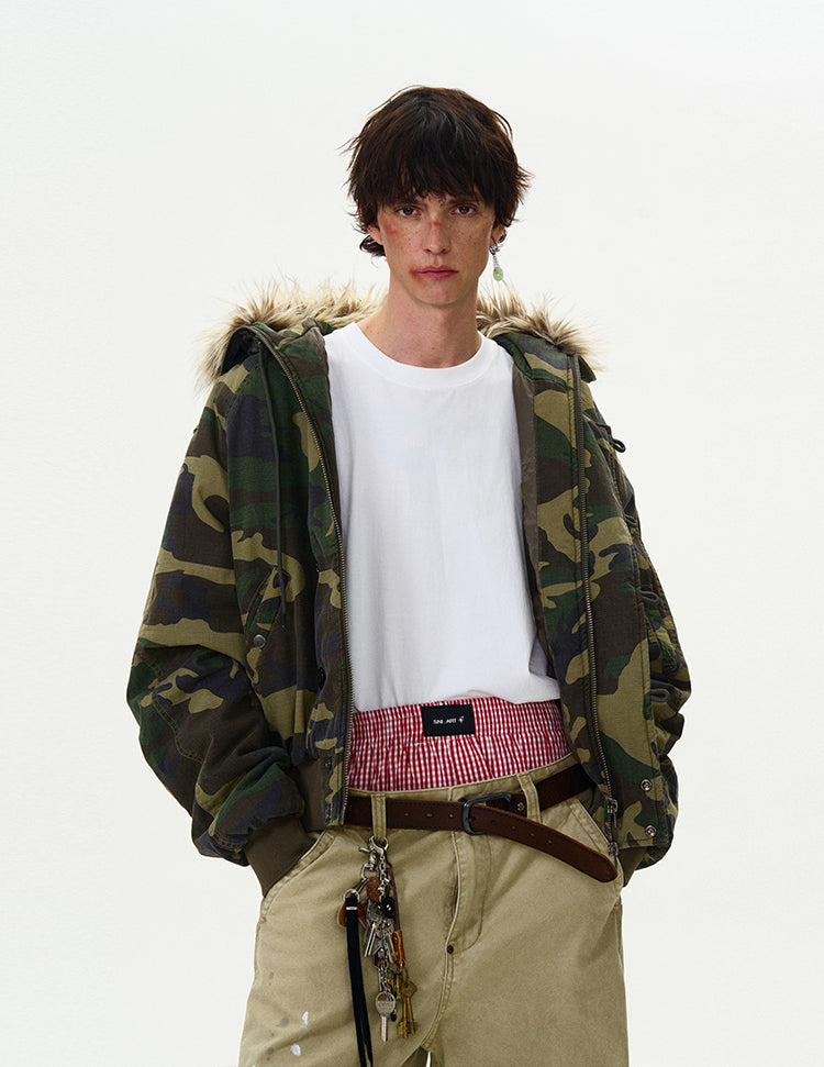 MADWITCH VINTAGE CAMO JACKET #WL4447