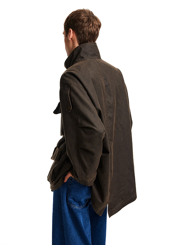 MADWITCH UTILITY LONG JACKET #AW25146
