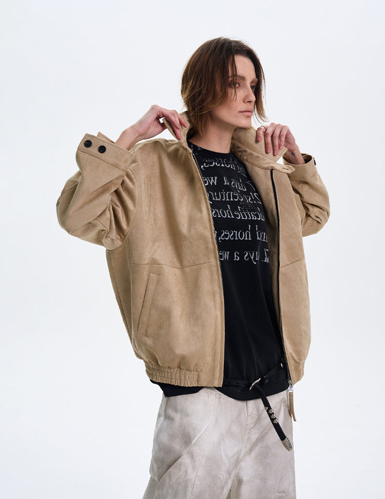 MADWITCH OLD MONEY STYLE PLUSH JACKET #L810