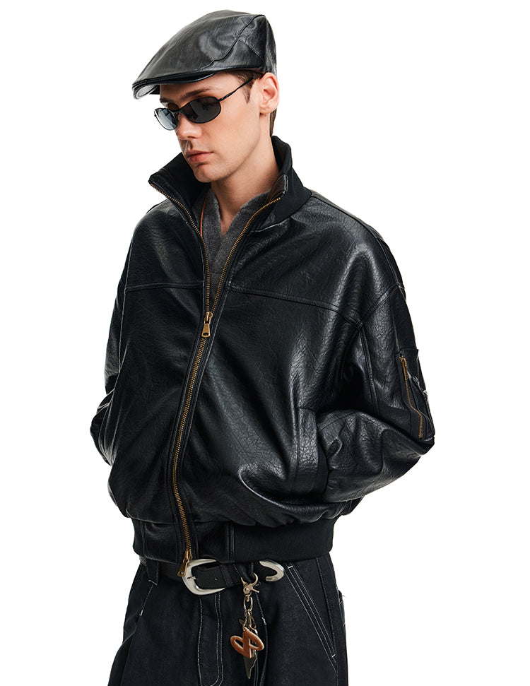 MADWITCH PATINA BOMBER COAT #256093