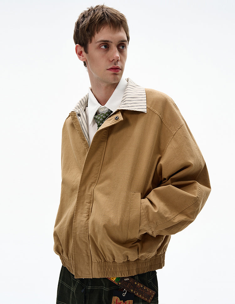 MADWITCH EARLY FALL CROPPED FLIGHT JACKET #UTU025