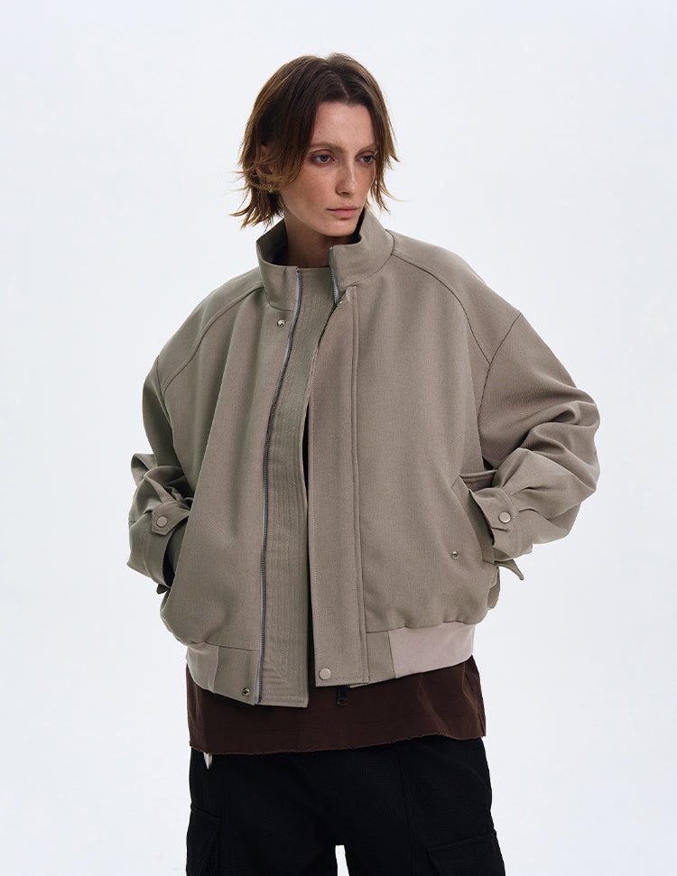 MADWITCH LOOSE STAND COLLAR JACKET #246006