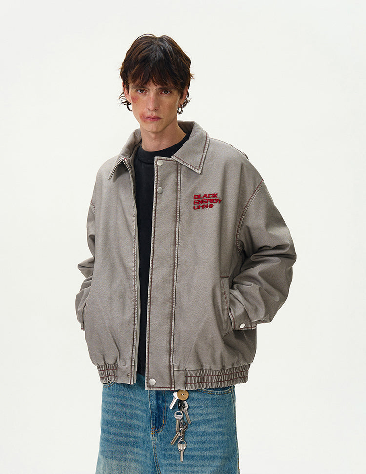 MADWITCH WASHED VINTAGE JACKET #BM295