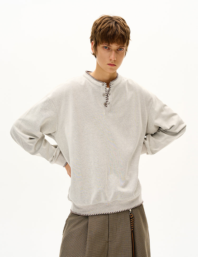 MADWITCH UNISEX RELAXED FIT CASUAL LONG SLEEVE #C258Q25