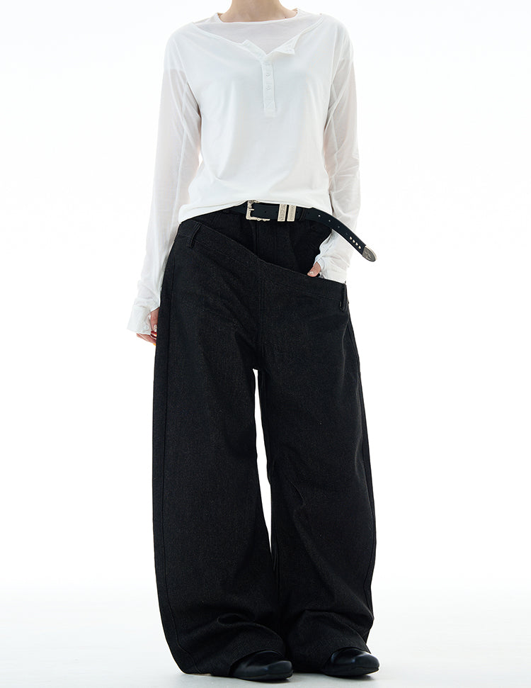 MADWITCH STRAIGHT LEG CASUAL DENIM JEANS #DY990