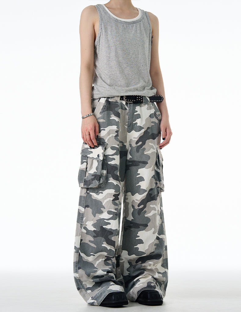 MADWITCH CAMO CARGO PANTS #G6677