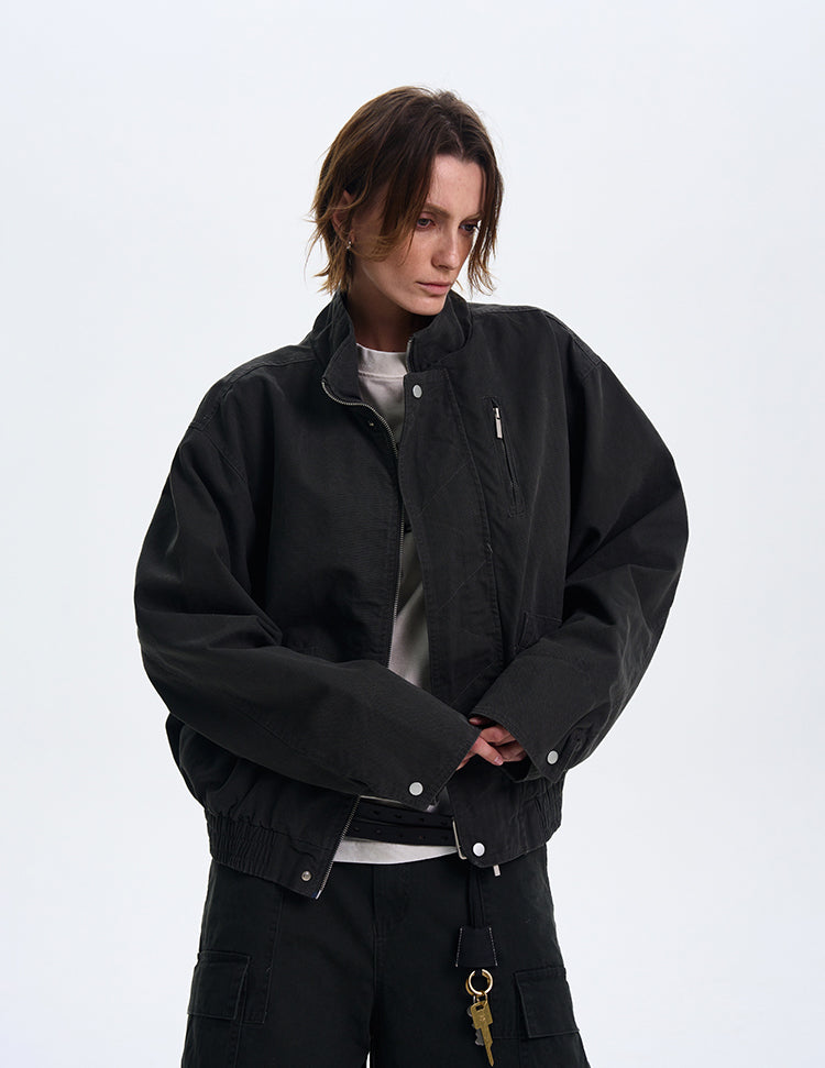 MADWITCH CROPPED BOMBER JACKET #171-1