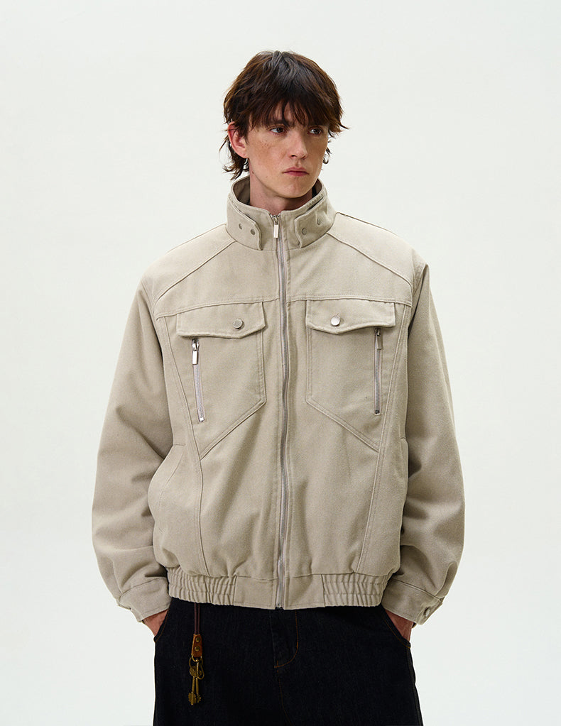 MADWITCH FLEECE-LINED UTILITY JACKET #880062