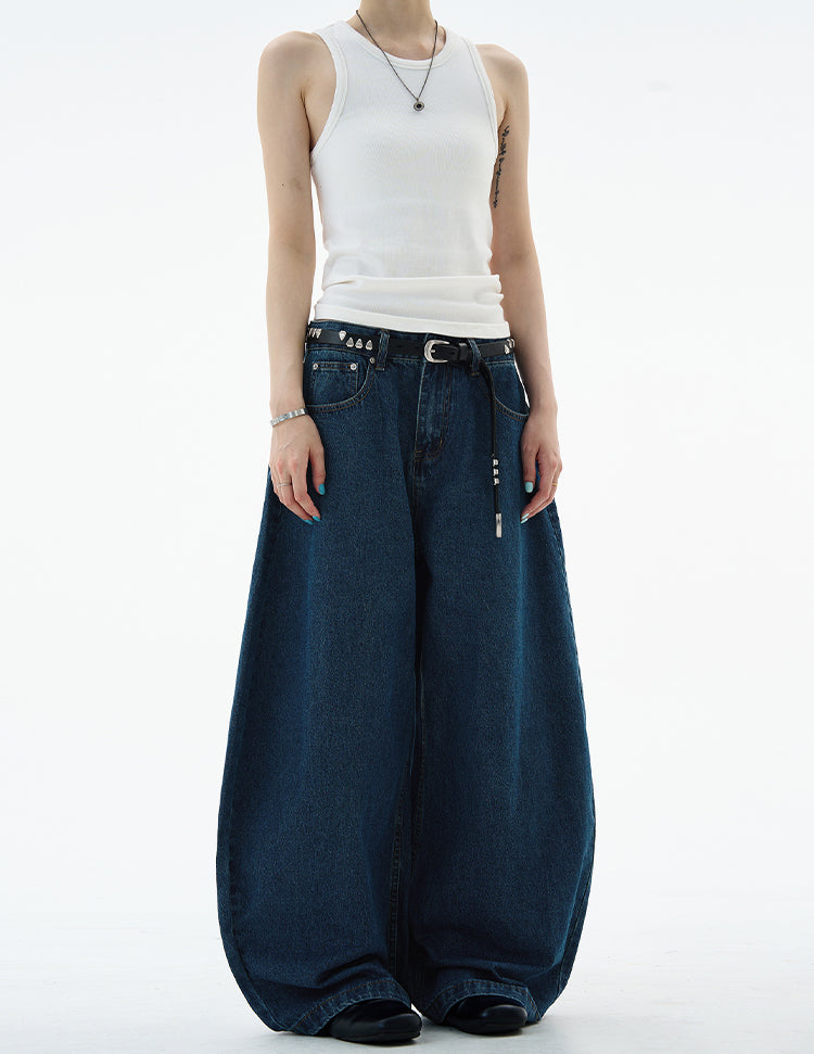 MADWITCH VERSATILE WIDE LEG JEANS #G6875