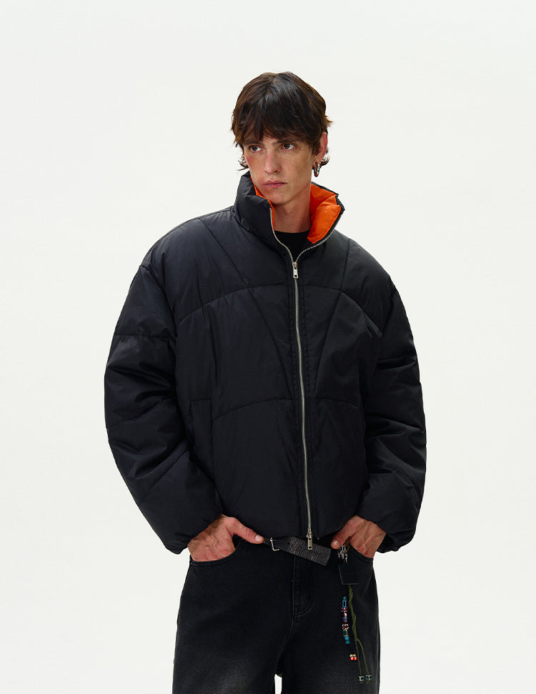MADWITCH STAND COLLAR WARM PADDED JACKET #MY8895