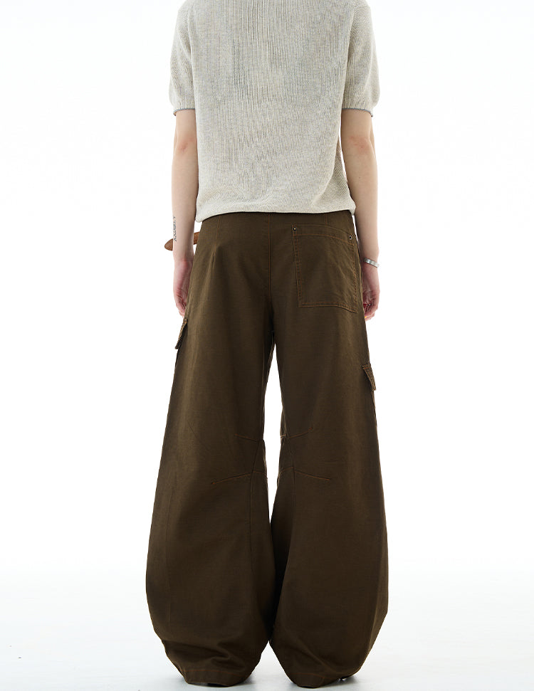 MADWITCH UNISEX MULTI-POCKET CARGO PANTS #A611