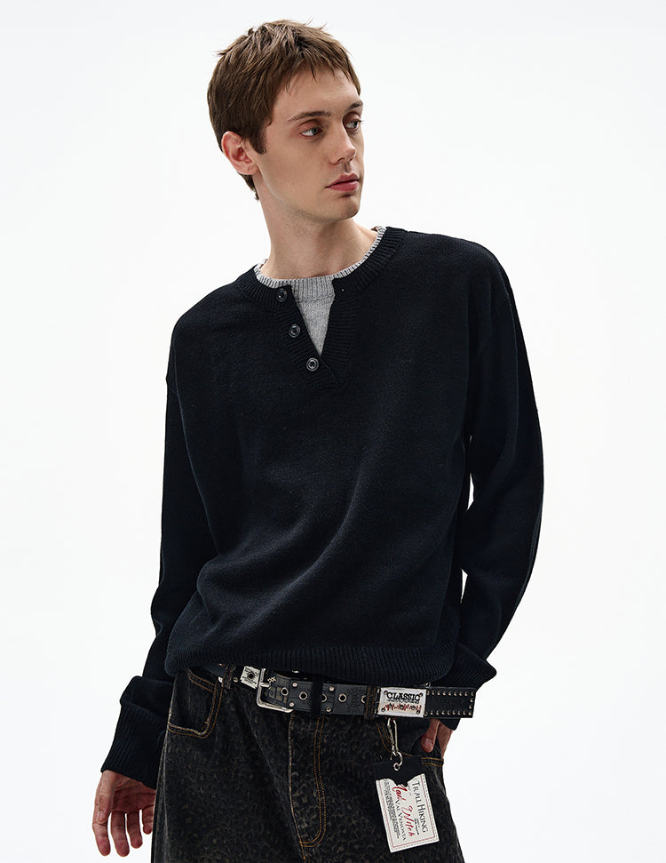 MADWITCH UNISEX KNITTED SWEATER #RM21