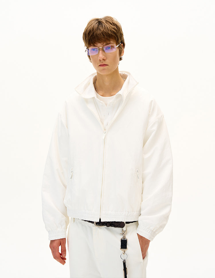 MADWITCH UNISEX ELEVATED STAND COLLAR JACKET #0254