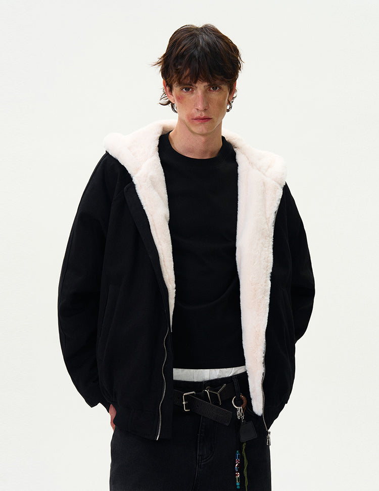 MADWITCH FLEECE-LINED WARM PADDED JACKET #M24279