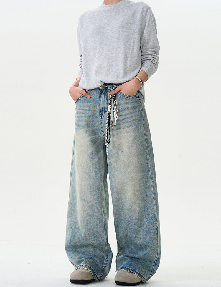 MADWITCH CLASSIC WASHED JEANS #K9352