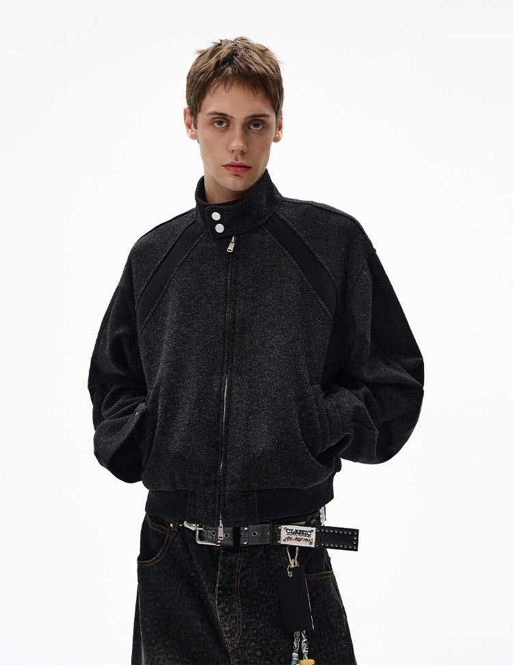 MADWITCH UNISEX VINTAGE MANDARIN COLLAR JACKET #6279