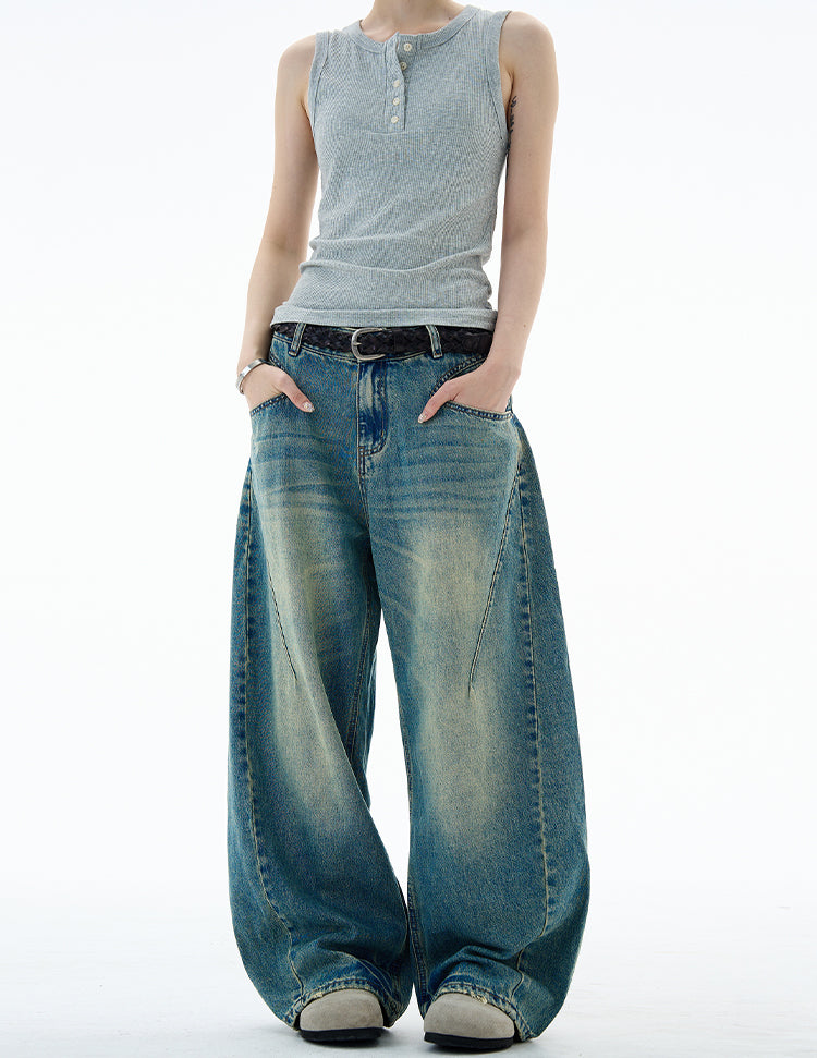 MADWITCH DECONSTRUCTED VINTAGE DENIM #CK9666