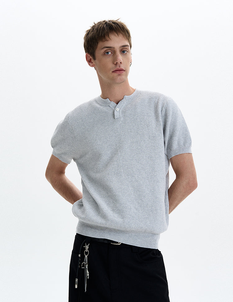 MADWITCH VINTAGE KNIT SHORT SLEEVE #250008