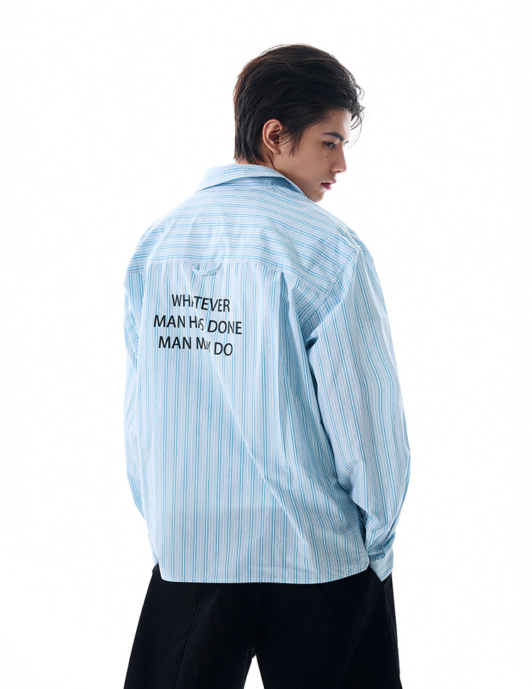 MADWITCH CLEANFIT STRIPED SHIRT #RC158