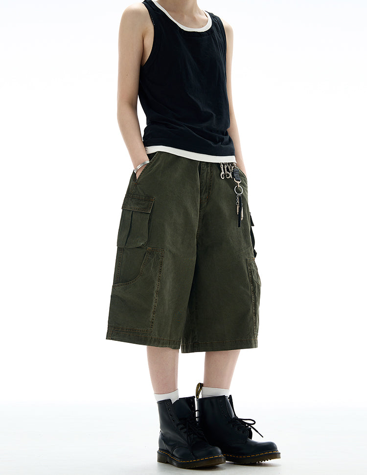 MADWITCH STREET STYLE CASUAL SHORTS #DK113