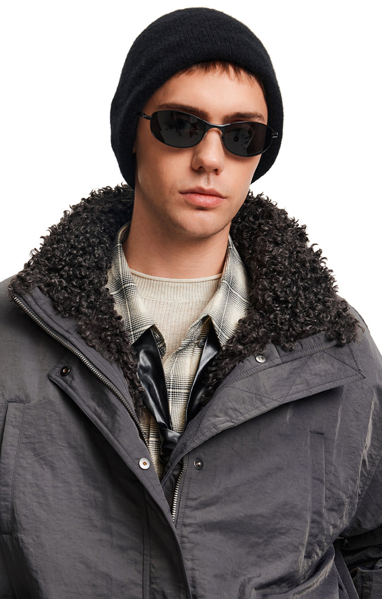 MADWITCH SHEARLING PUFF COAT #8815A285