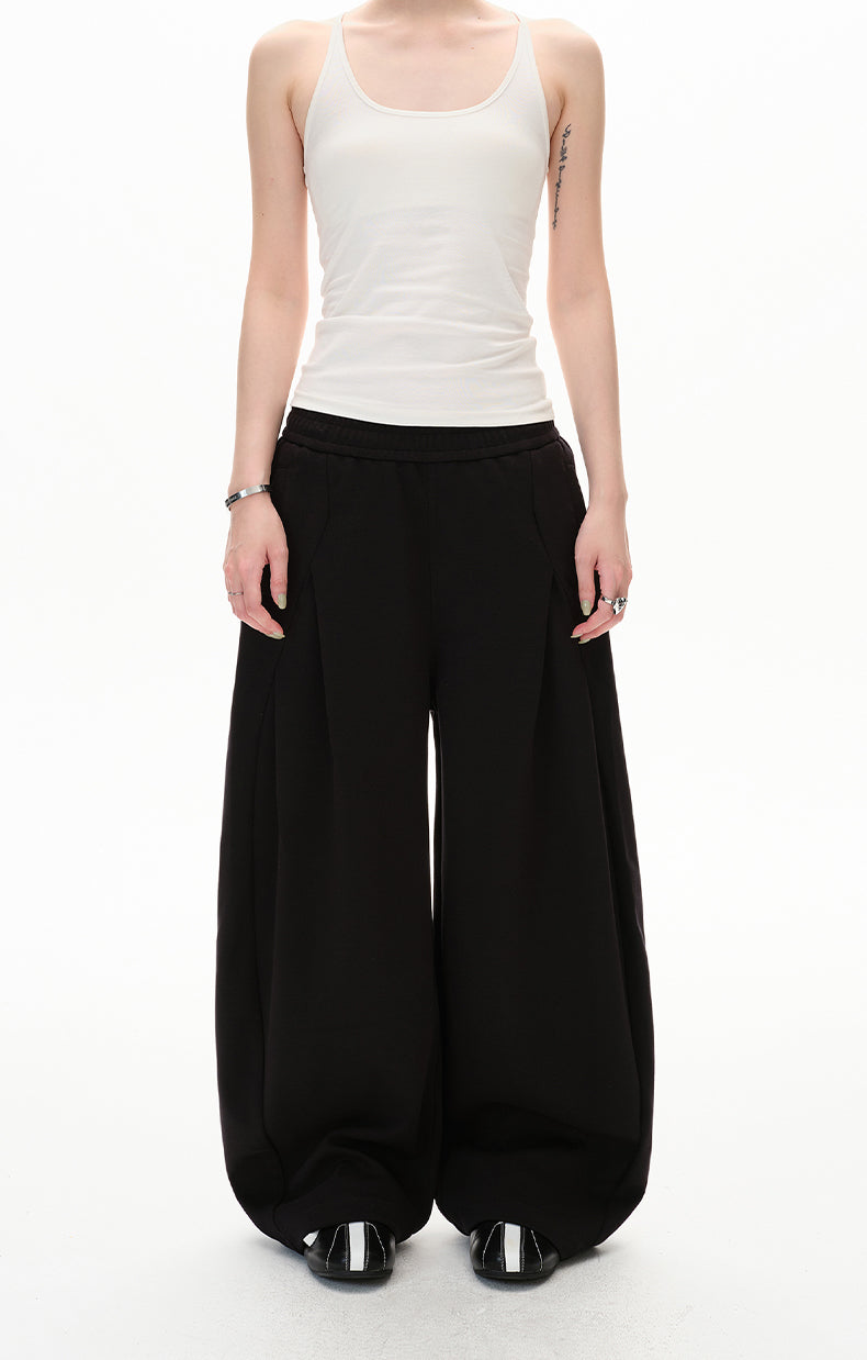 MADWITCH WRINKLE SLUNG TROUSERS #CK6631
