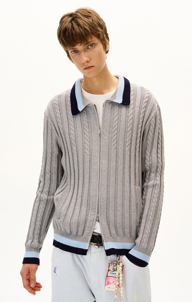 MADWITCH UNISEX KNIT CARDIGAN SWEATER #AK064