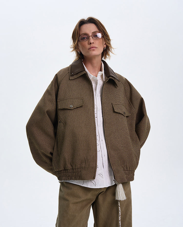 MADWITCH OLD MONEY DOUBLE-COLLAR JACKET #990503