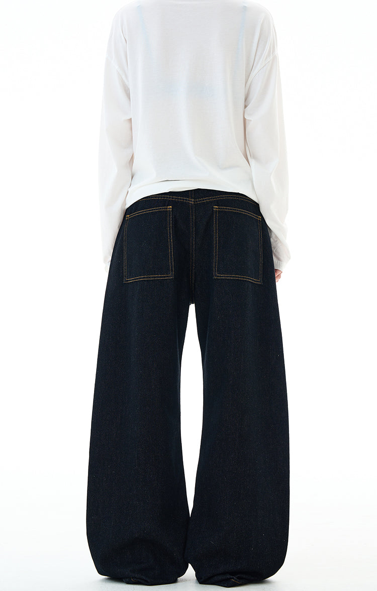 MADWITCH REVERSIBLE DENIM JEANS #DR8217