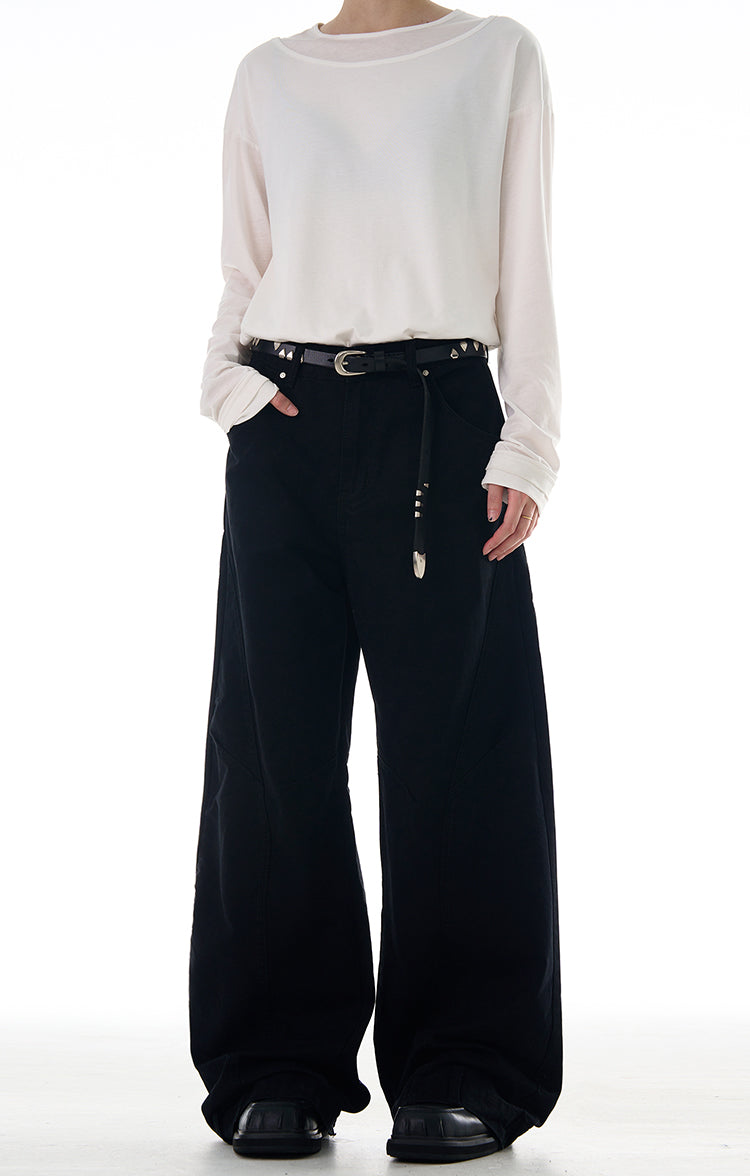MADWITCH INVERTED DESIGN CARGO PANTS #AB1024