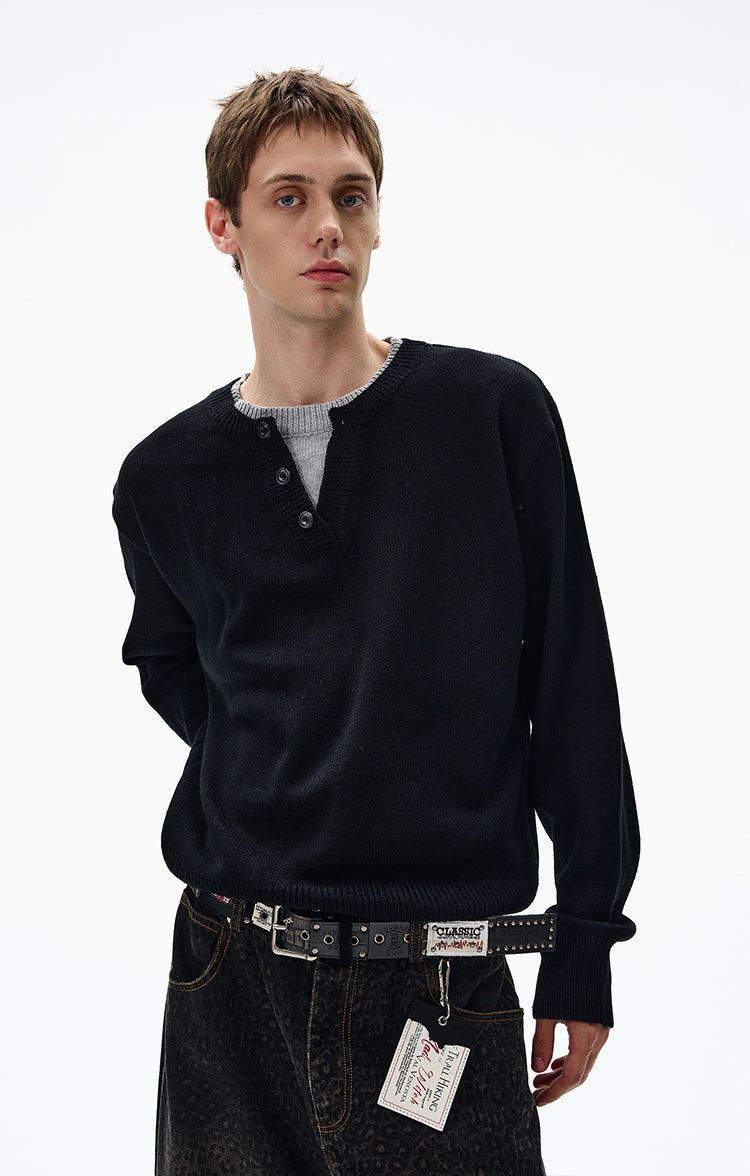 MADWITCH UNISEX KNITTED SWEATER #RM21