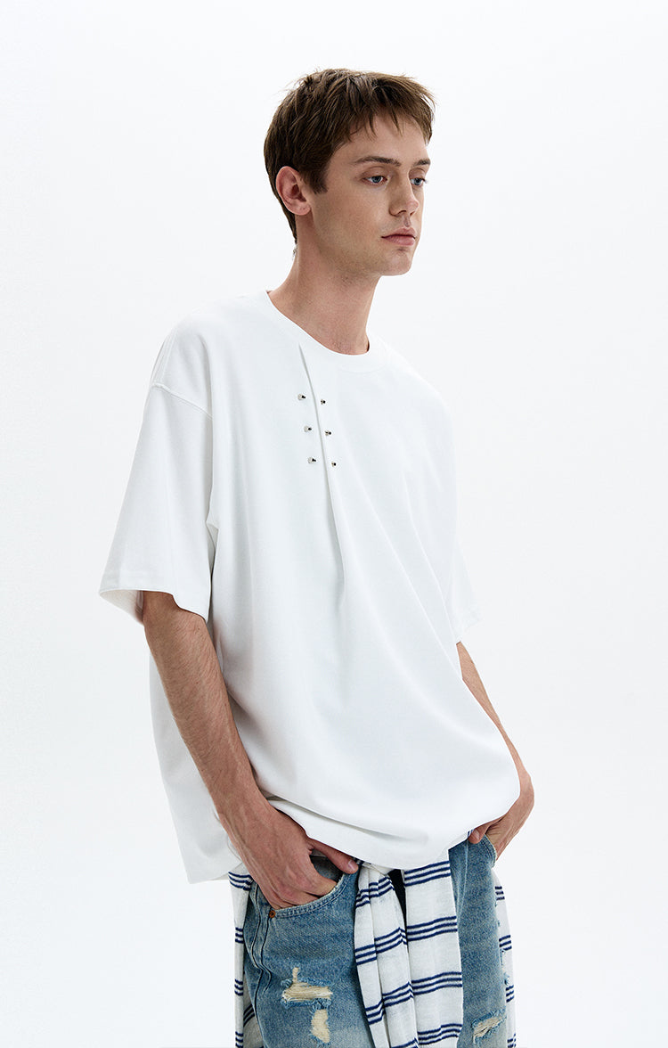 MADWITCH LOOSE FIT CASUAL T-SHIRT #880218