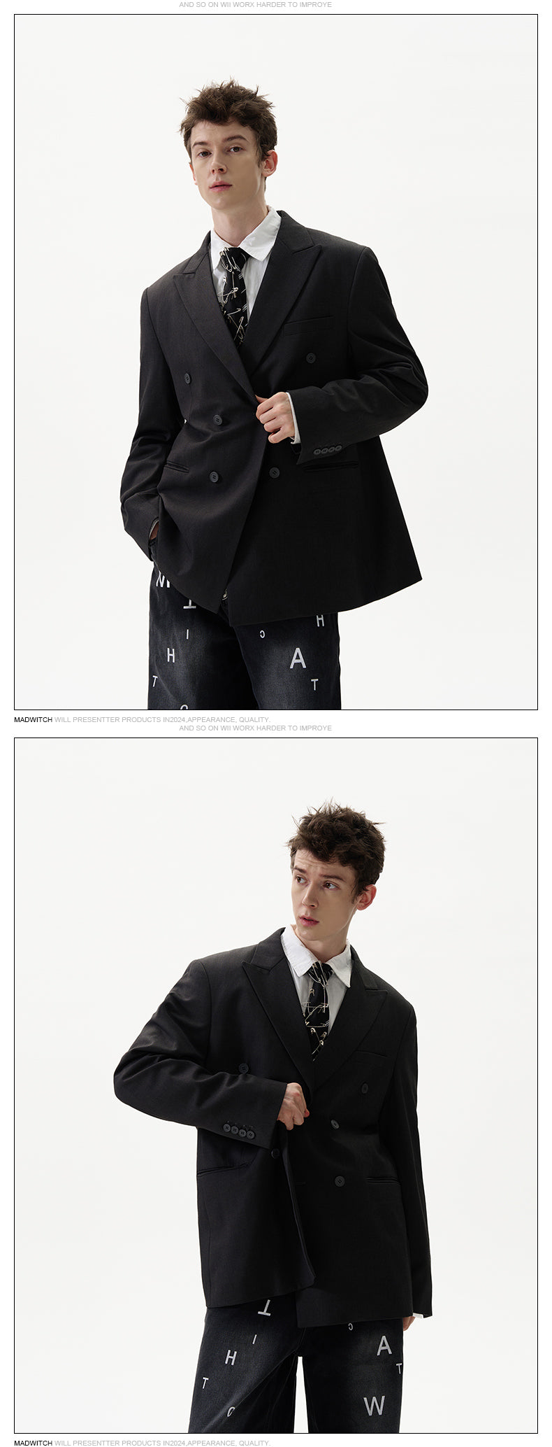 MADWITCH CASUAL SUIT JACKET #NR9982