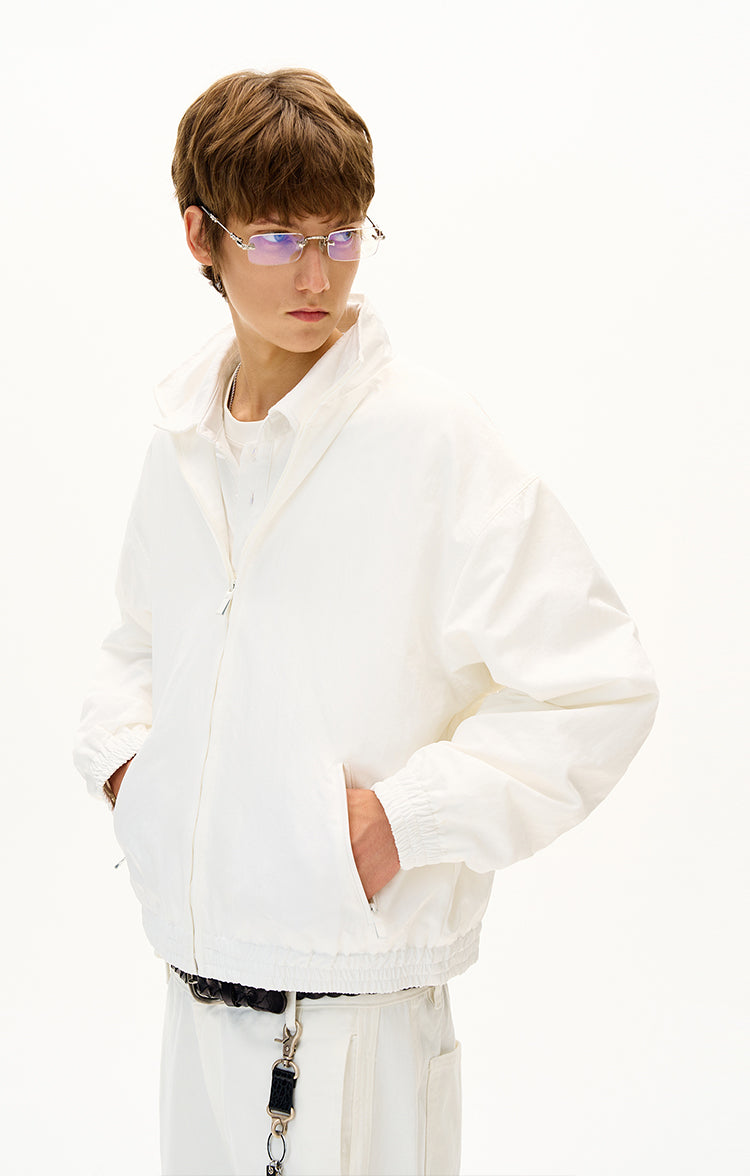 MADWITCH UNISEX ELEVATED STAND COLLAR JACKET #0254