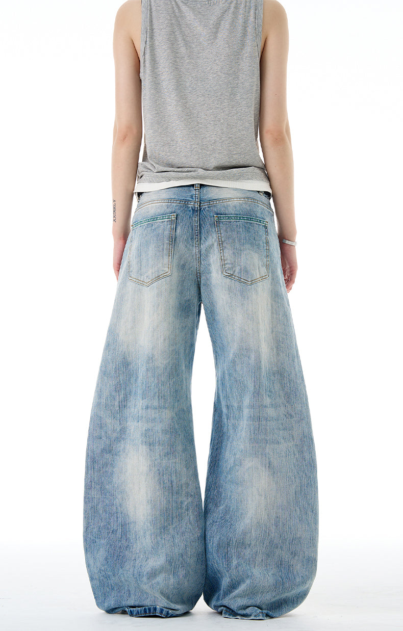 MADWITCH CLASSIC WIDE LEG DENIM #G6669-1