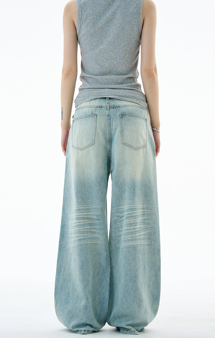 MADWITCH PATCHWORK DISTRESSED DENIM #K9653