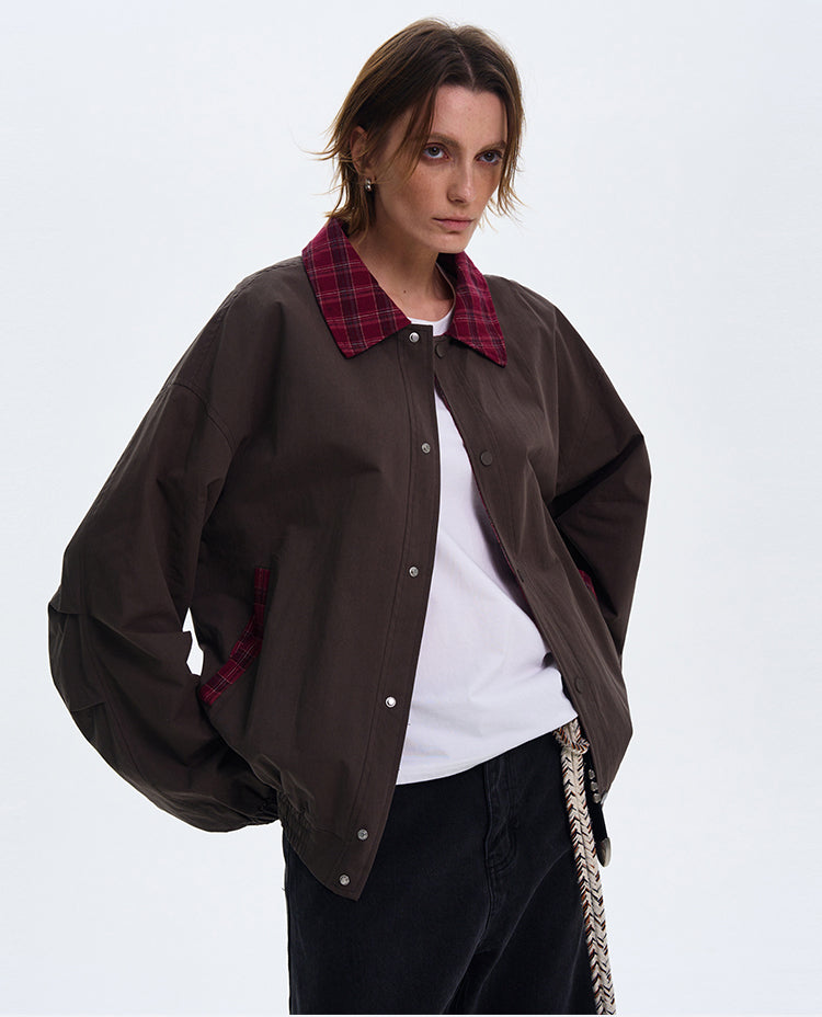 MADWITCH PLAID WORKWEAR JACKET #N1353